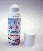 Deodorant Zinc Oxide roll-on 3oz